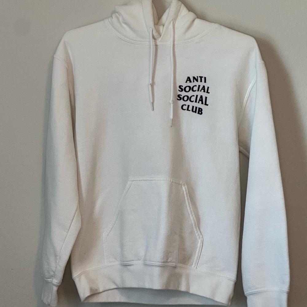Anti Social Social Club White Hoodie